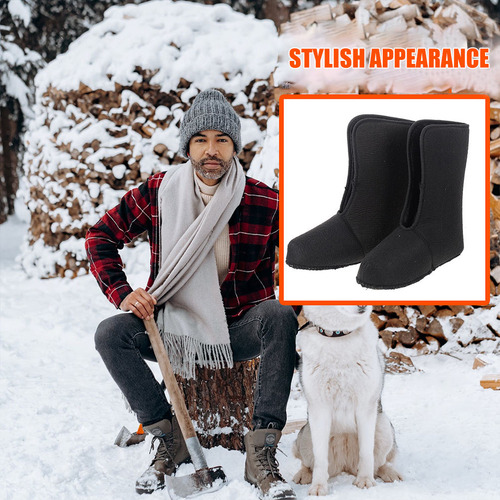 1 Par De Insertos Térmicos Suaves Para Botas Con Forro Polar