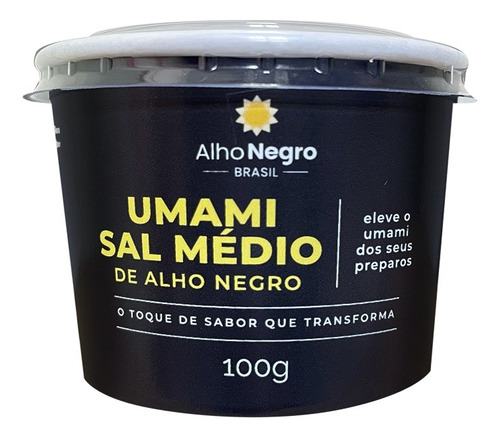 Umami Sal Médio De Alho Negro 100g - Alho Negro Brasil