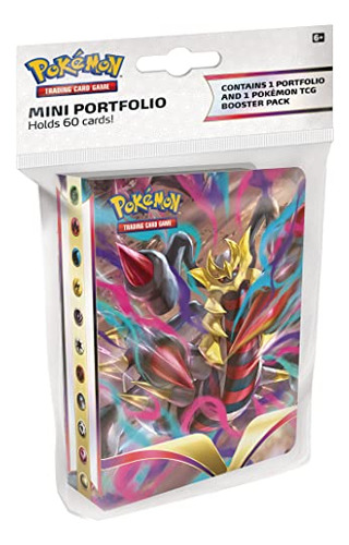 Mini Portfólio Pokémon Tcg Sword & Shield Com Pacote Booster