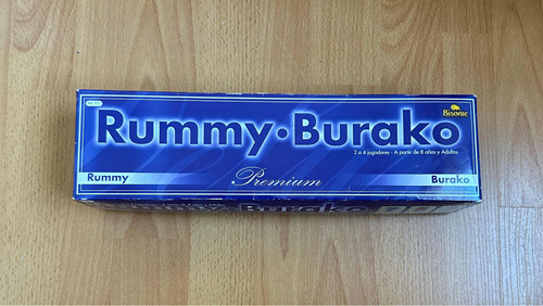Rummy Burako Premium Marca Bisonte Leer Descripción
