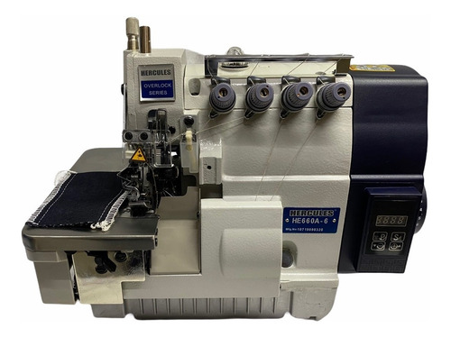 Imagen 2 de 2 de Maquina Overlock Trabajo Pesado Mezclilla Marca Hercules
