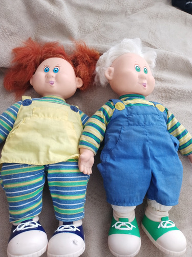 Muñecas Knickie-&-knockie Año 1999 Talkin Tots, Play By Play (Usado)