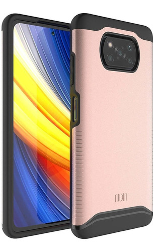 Tudia Dualshield Compatible Con Xiaomi Poco X3 Nfc Case