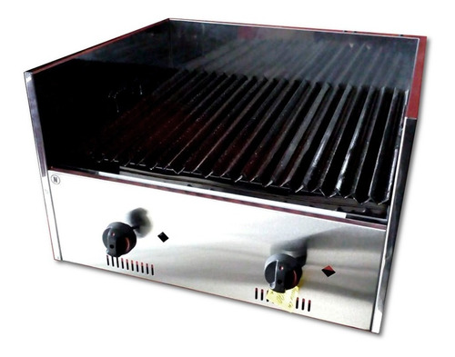 Parrilla Industrial De Mesada A Gas 60cm - Gastroequip