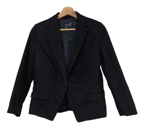 Chaqueta Mujer Blazer Corto Azul  America Eagle