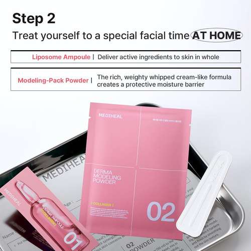 Mascarilla Facial Con Colageno Mediheal Derma Modeling Pack