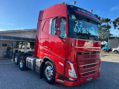 Volvo Fh 460 Ec Cab. Globetrotter 6x2 Ano 2022 Susp. Mola 