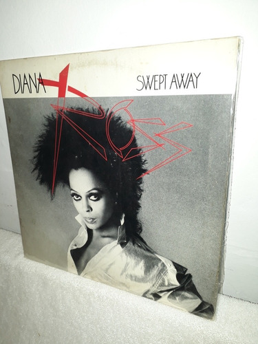 Lp. Diana Ross.   Swept Away.   1984 Eeuu (gatefold)