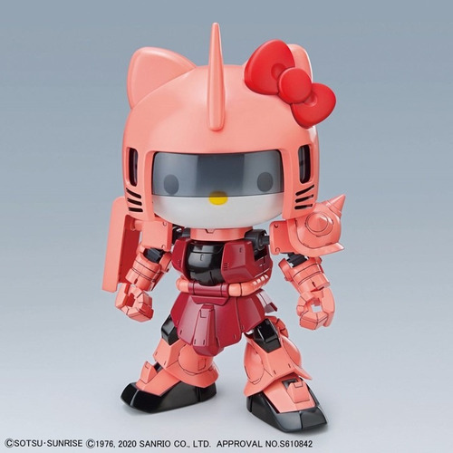 Bandai Hobby Gunpla: Mobile Gundam Hello Kitty Ms 06s Chars