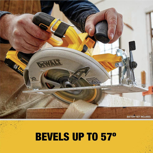 Sierra Circular Dewalt 20 V Max Dcs570b, 7 1/4 Pulgadas, Ina