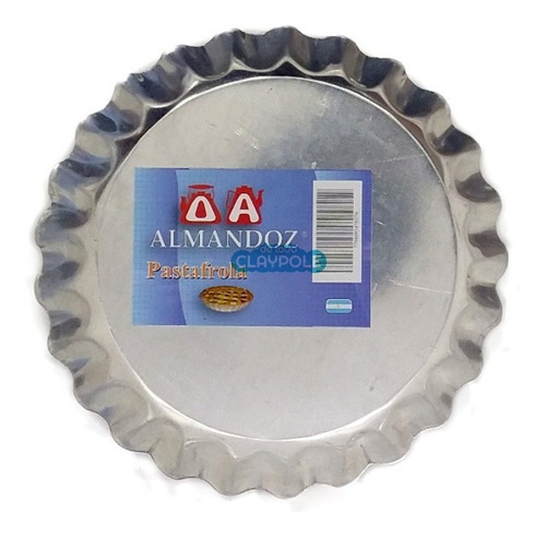 Molde Pastafrola Tartera Individual Aluminio Nº14 Almandoz