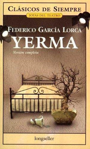 Yerma, De García Lorca, Federico. Editorial Longseller, Tapa Tapa Blanda En Español