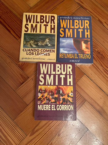 Wilbur Smith - 1era Saga Courtney - Lote 3 Libros