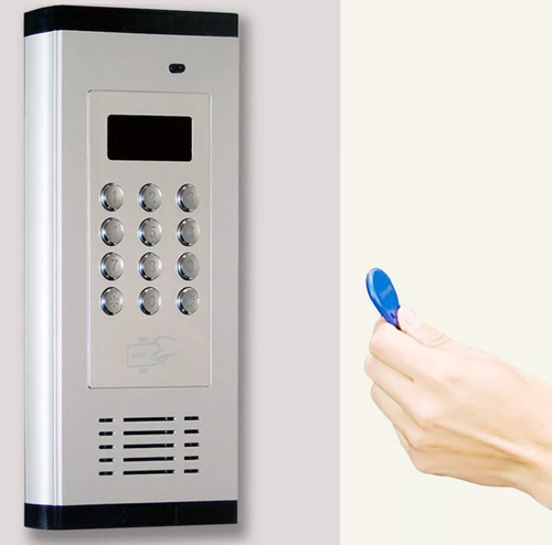 Instalacion De Intefone Gsm 4g Marca J R Con Lector Rfid 200