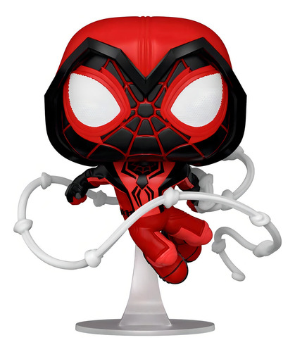 Figura de Spider-Man Funko Pop de Miles Morales Crimson Cowl 770