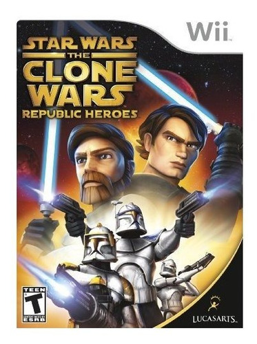 Videojuego Nintendo Wii- Star Wars The Clone Wars Republic