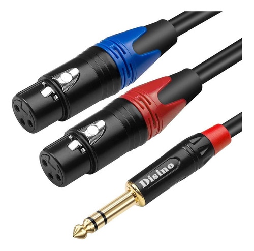 Cable Divisor En Y Con Conector Macho Estéreo Trs De Doble A