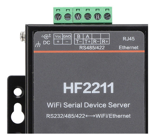 Servidor Serie Hf2211 Rs232/485/422 A Wifi Ethernet Dtu