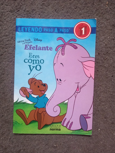 Winnie Pooh Y El Pequeño Elefante. Eres Como Yo. Disney. (Usado)