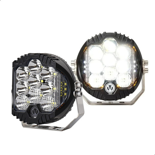 Farol Milha Auxiliar Universal Automotivo + Sup Carro Moto