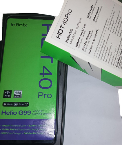 Infinix Hot 40 Pro Dual Sim 256 Gb Azul 8 Gb Ram
