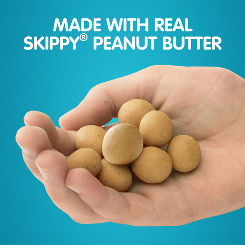 Skippy Pb Bites Double Peanut Butter Snack, 6 Oz Resealable