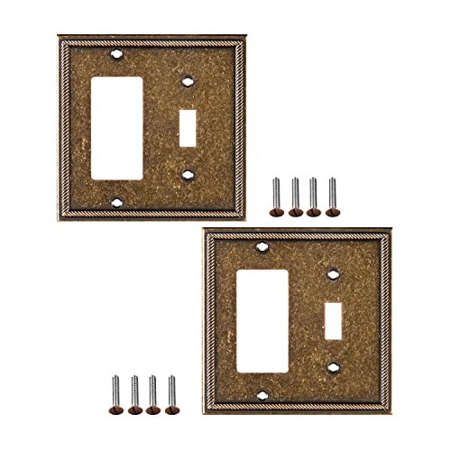 Pack De 2 Placas De Interruptor Tomacorrientes | Cubier...