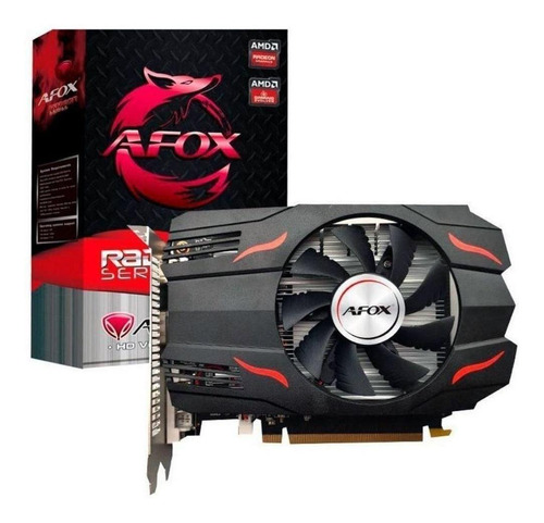 Imagem 1 de 1 de Placa de vídeo AMD Afox  Radeon RX 500 Series RX 550 AFRX550-2048D5H4 2GB