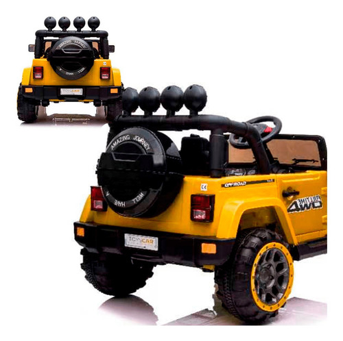 Mini Jipe Elétrico Infantil Carro Motorizado Para Crianças