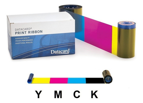Cinta Color Ymck Datacard, 500 Imp, 552854-602