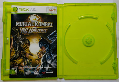 Caja Mortal Kombat Vs Dc Universe Xbox 360 Original (Usado)