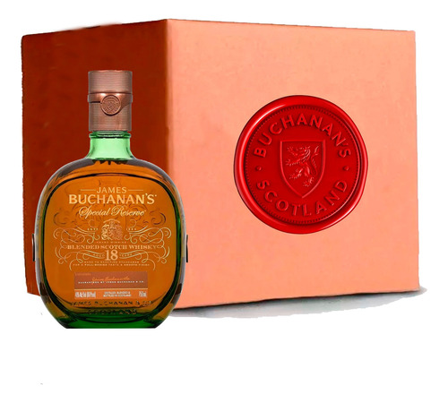 Whisky Buchanan's Special Reserve 18 Años 750ml Caja 6 Unds
