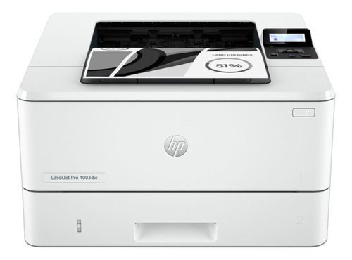 Impresora Láser Monocromática Hp Laserjet Pro 4003dw Color Blanco