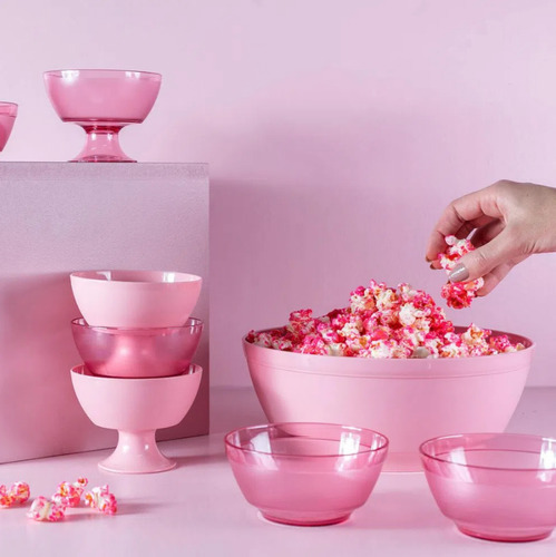 Ensaladera grande, 5 litros, palomitas, ensaladas, Bolo Luna Rosa