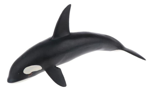 8,3 Pulgadas De Plástico Orca Ballena Estatuilla Realista