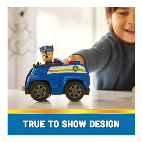 Paw Patrol, Vehículo Básico Sustentable Chase, Coche De