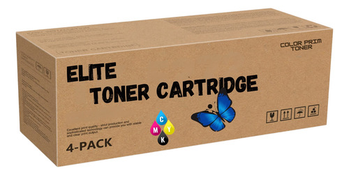 Kit 4 Toners Generico 054x Image Class Mf640 Mf642 3 Mil Pag