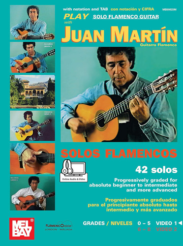 Libro: Play Solo Flamenco Guitar With Juan Martin Vol. 1 (en