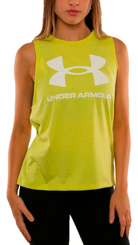 Musculosa Under Armour Lifestyle Mujer Live Verde Cli