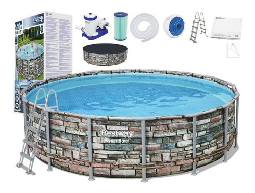 Piscina Estructural Familiar 6.10mt X 132mt +accesorios