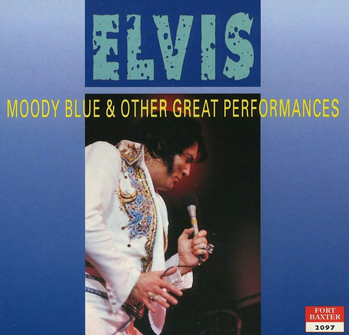 Cd Elvis Cardboard Sleeve Moody Blue & Other Great Perform
