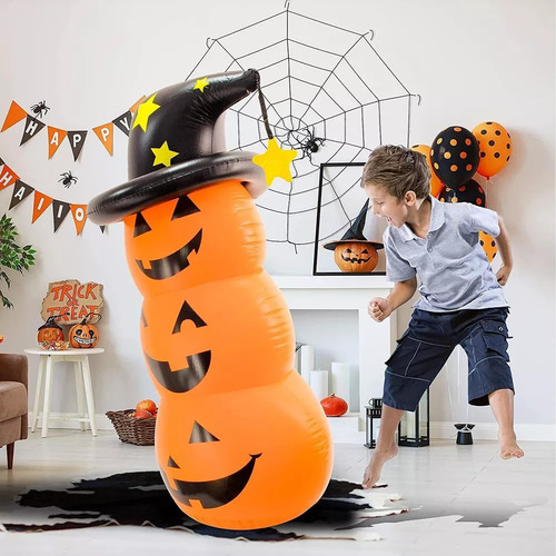 Muñeca Inflable De Halloween De 1,2 M Para Decoración De Cal