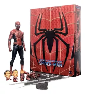 Figura Spiderman S.h.figuarts De 15 Cm Articulado