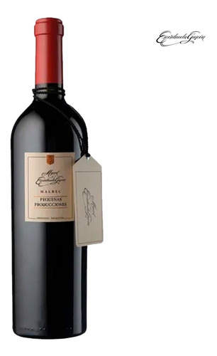 Imagen 2 de 10 de Vino Escorihuela Gascon Pequeñas Producciones Malbec 750ml