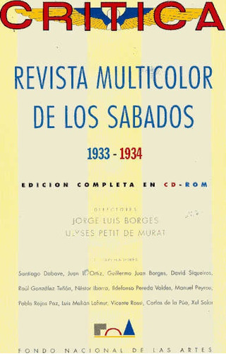 Critica Revista Multicolor De Los Sabados C/cd