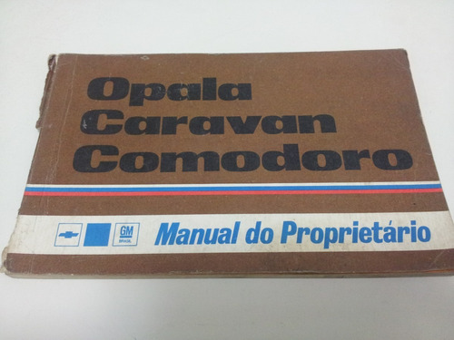 Manual Original Chevrolet Opala Caravan 1978