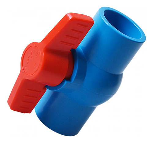 Válvula De Bola De Pvc Para Tratamiento De Agua, Azul 32mm