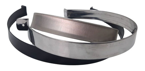 Abraçadeira 200mm Inox 304 8 Polegadas Duto Churrasqueira