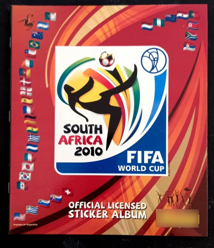 Album De Figuritas Futbol Sudafrica 2010 Vacio