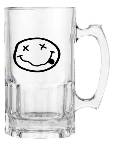 Vaso Cervecero Rock Carita Feliz E302